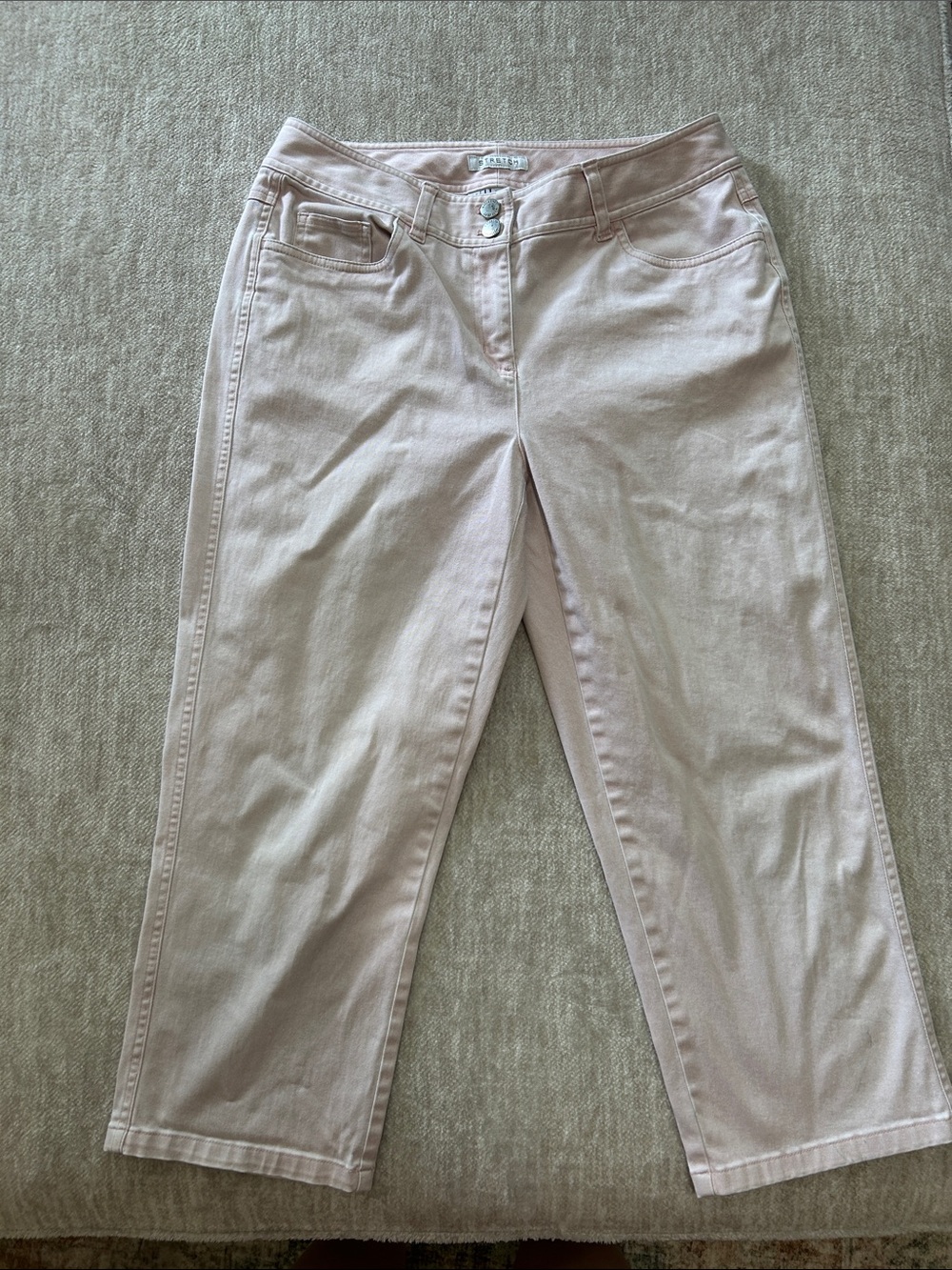 Villager by Liz Claiborne Light Pink Women's Jeans
